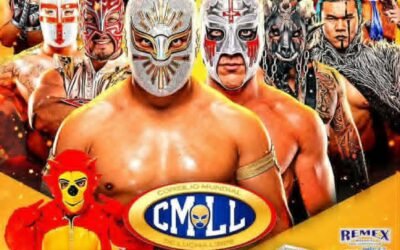 LUCHA LIBRE LLEGA AL PALENQUE DE LA FENAPO CON FUNCIÓN ESTELAR DEL CMLL