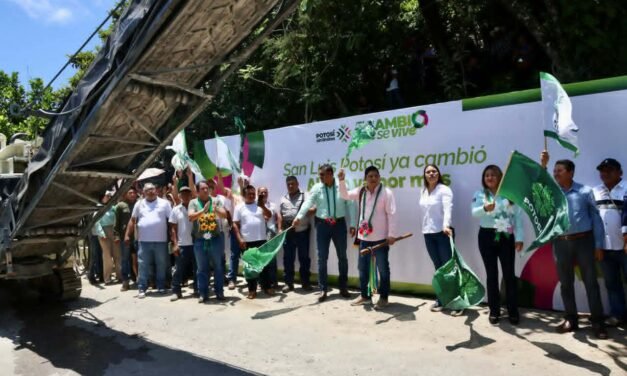 RICARDO GALLARDO REHABILITARÁ CAMINO A SÓTANO DE LAS GOLONDRINAS