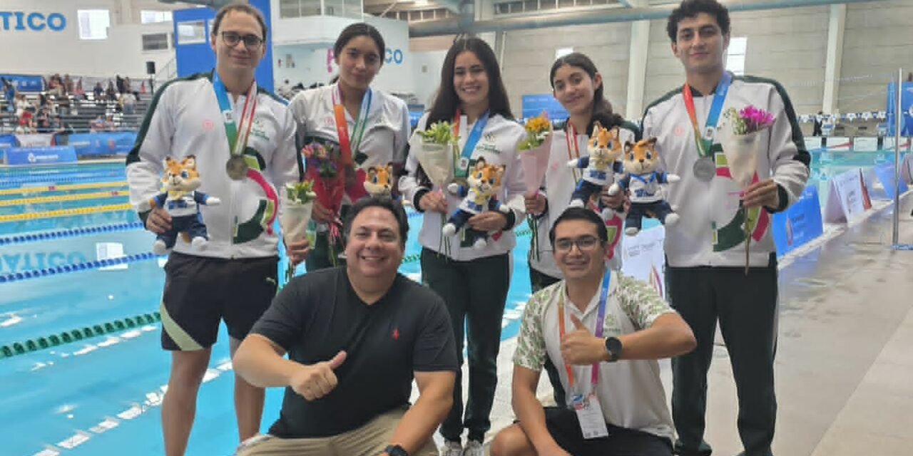 San Luis Potosí cierra con 19 medallas su participación en natación dentro de la Olimpiada Nacional 2026