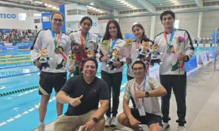 San Luis Potosí cierra con 19 medallas su participación en natación dentro de la Olimpiada Nacional 2026