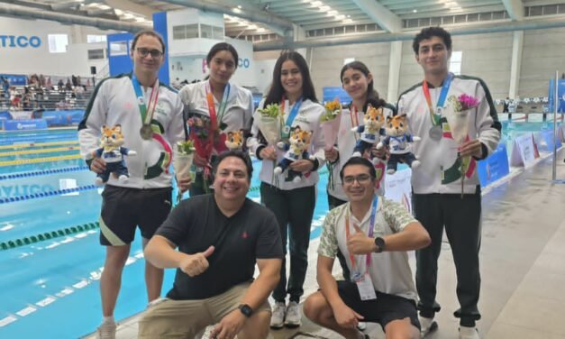 San Luis Potosí cierra con 19 medallas su participación en natación dentro de la Olimpiada Nacional 2026