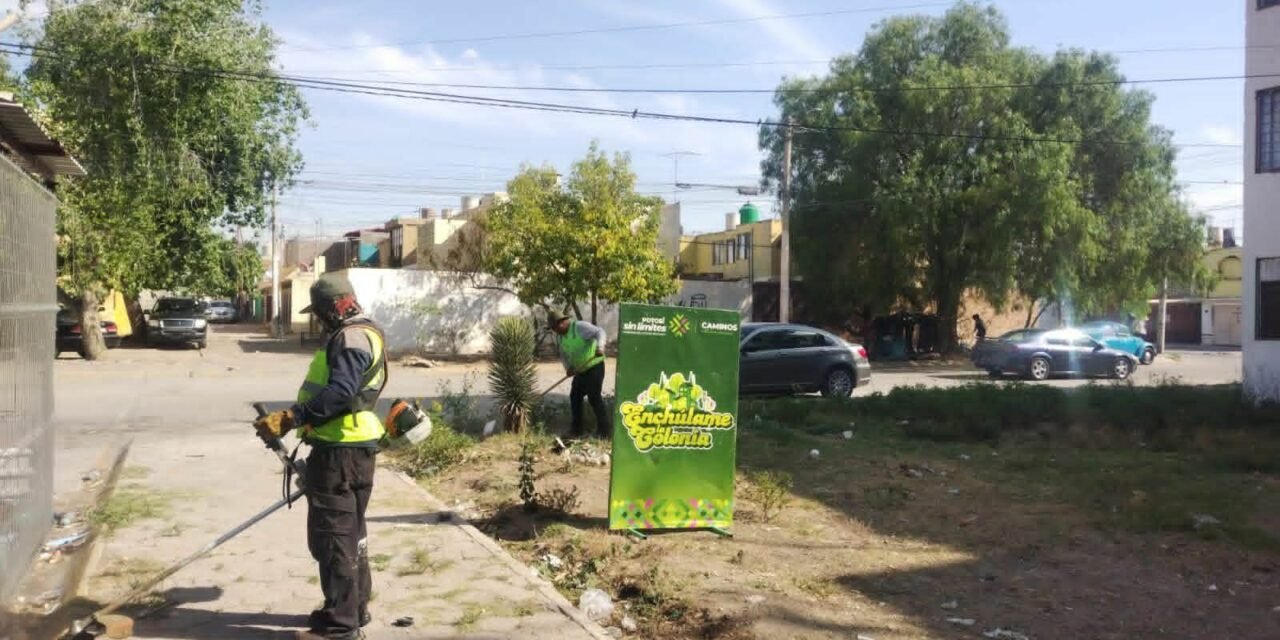 ESTADO RECUPERA COLONIAS Y FORTALECE BIENESTAR SOCIAL EN LA CAPITAL