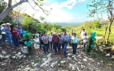 ALCALDE DE AQUISMÓN ENTREGA 2 IMPORTANTES APERTURAS HOY EN LA CUCHILLA