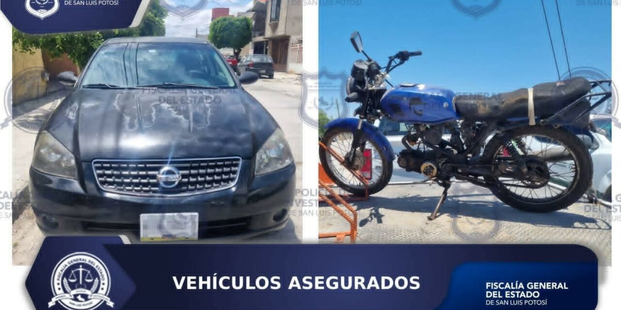 POLICÍA DE INVESTIGACIÓN ASEGURA DOS UNIDADES AUTOMOTORES EN LA ENTIDAD