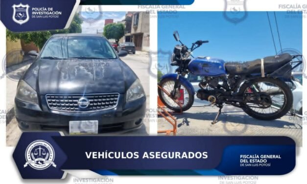 POLICÍA DE INVESTIGACIÓN ASEGURA DOS UNIDADES AUTOMOTORES EN LA ENTIDAD