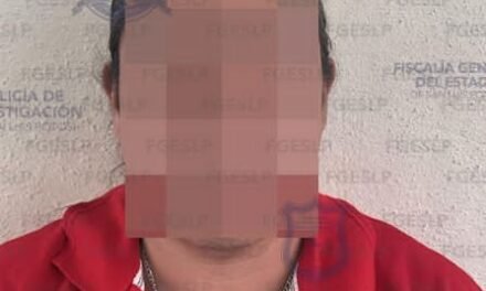 FISCALÍA DE SLP EJECUTA ORDEN DE APREHENSIÓN POR VIOLENCIA FAMILIAR REITERADA