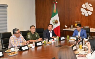 GOBIERNO ESTATAL REFUERZA COORDINACIÓN CON MUNICIPIOS PARA FORTALECER LA SEGURIDAD