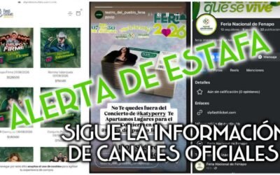FENAPO 2026 LLAMA A EVITAR FRAUDES ANTE CARTELERA SIN LÍMITES Y PRECEDENTES