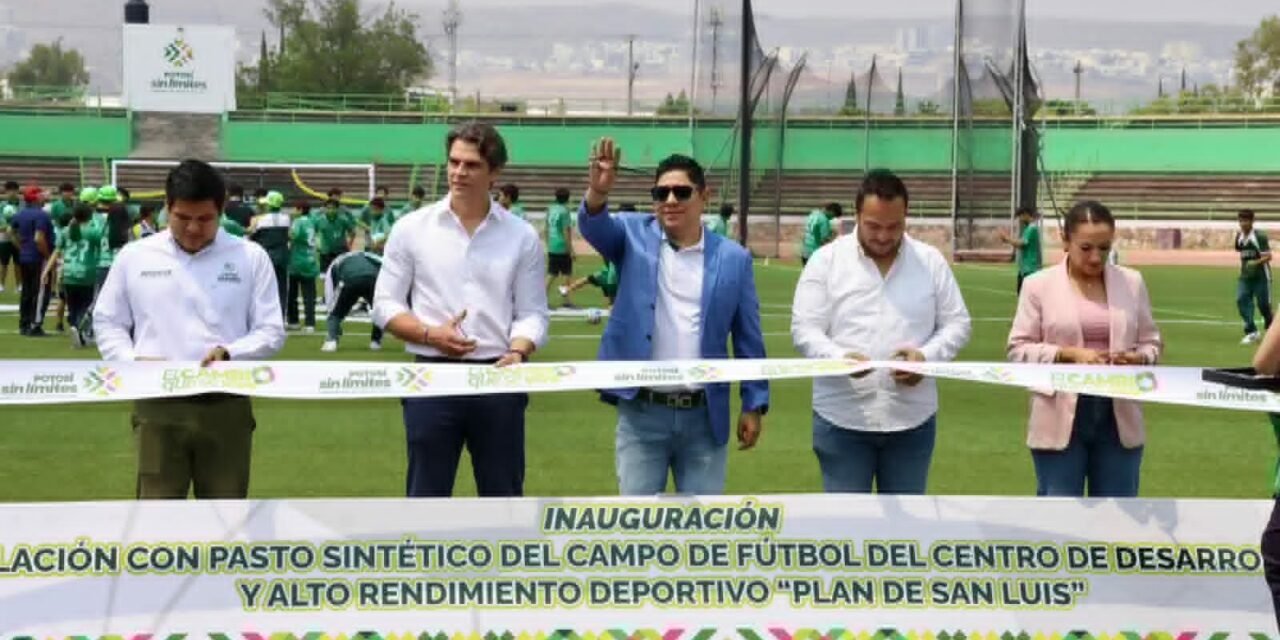 RICARDO GALLARDO IMPULSA SEGURIDAD, INFRAESTRUCTURA Y DEPORTE EN BENEFICIO DE LAS FAMILIAS POTOSINAS