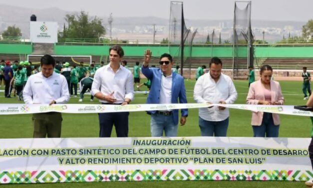 RICARDO GALLARDO IMPULSA SEGURIDAD, INFRAESTRUCTURA Y DEPORTE EN BENEFICIO DE LAS FAMILIAS POTOSINAS