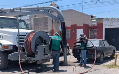 ESTADO REFUERZA LIMPIEZA DE DRENAJES ANTE TEMPORADA DE LLUVIAS