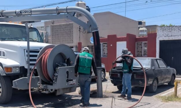 ESTADO REFUERZA LIMPIEZA DE DRENAJES ANTE TEMPORADA DE LLUVIAS