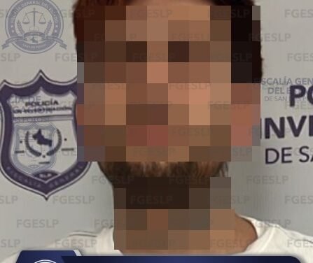 FGESLP CAPTURA A MARCO “N” POR SU PROBABLE PARTICIPACIÓN EN UN HOMICIDIO