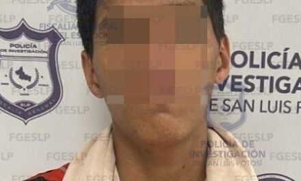 PDI DETIENE A EDGAR ADRIÁN “N” POR ROBO CALIFICADO EN LA CAPITAL POTOSINA