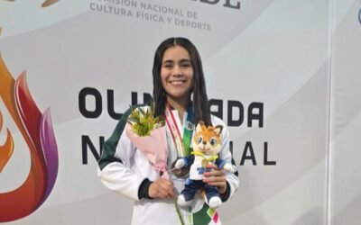 Tres medallas más para San Luis Potosí en natación dentro de la Olimpiada Nacional 2026