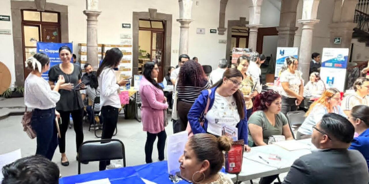 GOBIERNO ESTATAL ACERCA MÁS OPORTUNIDADES LABORALES A LAS POTOSINAS