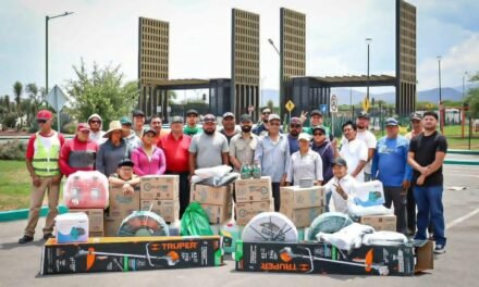GOBIERNO ESTATAL REFUERZA MANTENIMIENTO DEL PARQUE LAS CAMELIAS EN MATEHUALA