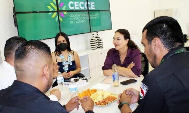 GOBIERNO ESTATAL FORTALECE COORDINACIÓN PARA TENER MÁS POLICÍAS CERTIFICADOS