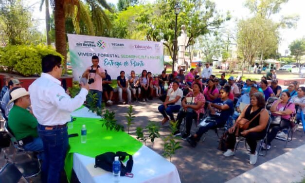ESTADO FORTALECE SU ENTORNO CON REFORESTACIÓN PRODUCTIVA