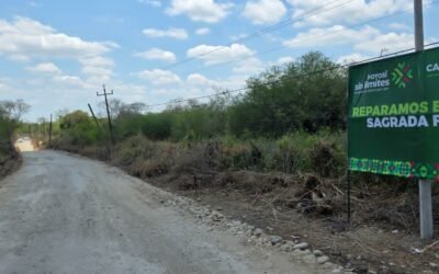 GOBIERNO ESTATAL REPARA PUENTE DE LA SAGRADA FAMILIA