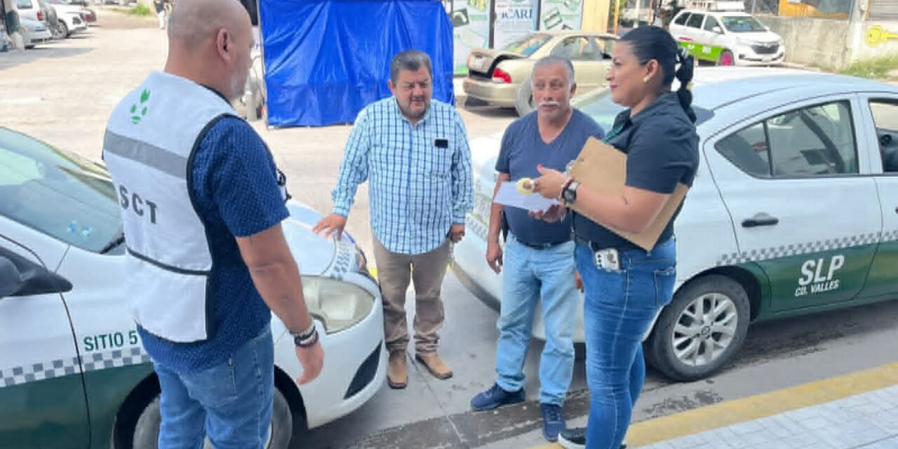 ESTADO INFORMA INICIO DE REVISTA PARA TRANSPORTISTAS EN CIUDAD VALLES