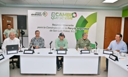 RICARDO GALLARDO CONSOLIDA ESTRATEGIA DE SEGURIDAD EN LA HUASTECA POTOSINA