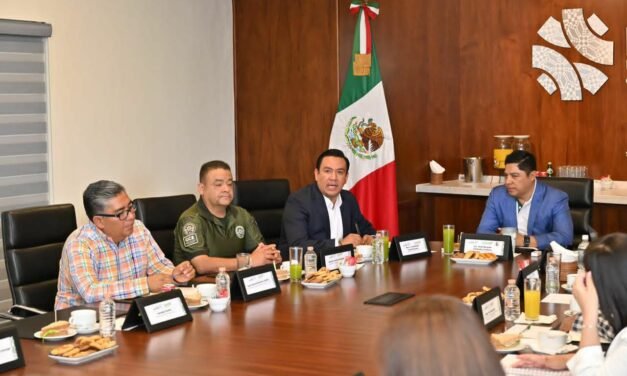 GOBIERNO ESTATAL REFUERZA COORDINACIÓN CON MUNICIPIOS PARA FORTALECER LA SEGURIDAD