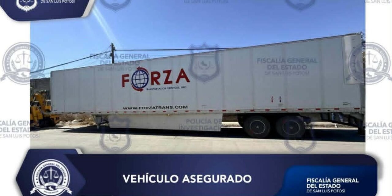 FGESLP RECUPERA CAJA SECA CON REPORTE DE ROBO EN LA CAPITAL POTOSINA