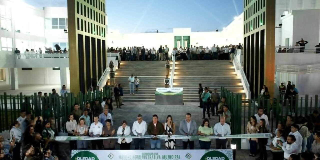 RICARDO GALLARDO CUMPLE A SOLEDENSES CON NUEVA UNIDAD ADMINISTRATIVA MUNICIPAL