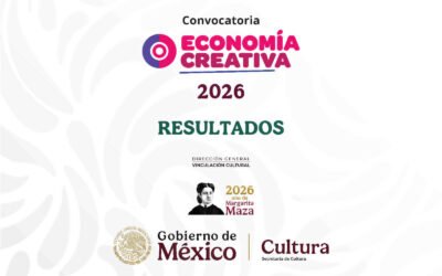 LA SECRETARÍA DE CULTURA DEL GOBIERNO DE MÉXICO PUBLICA LOS RESULTADOS DE LA CONVOCATORIA ECONOMÍA CREATIVA 2026
