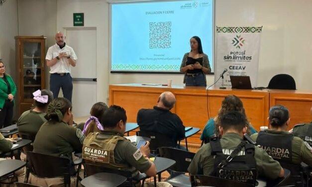 IMPULSA GOBIERNO ESTATAL CAPACITACIÓN PARA GARANTIZAR UNA VIDA LIBRE DE VIOLENCIA PARA LAS POTOSINAS