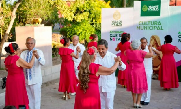 VILLA DE POZOS FORTALECE LA CONVIVENCIA COMUNITARIA A TRAVÉS DEL DANZÓN