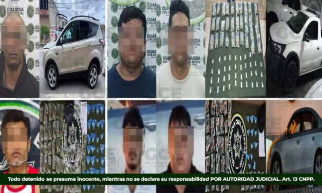REFUERZAN OPERATIVOS DE LA GUARDIA CIVIL ESTATAL EN LAS CUATRO REGIONES