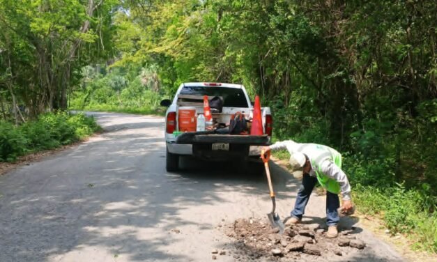 GOBIERNO ESTATAL LLEVA “ENCHULANDO TU COMUNIDAD” A SAN MARTÍN CHALCHICUAUTLA