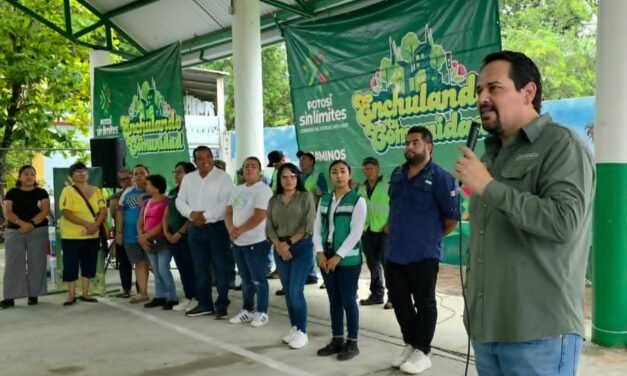 GOBIERNO ESTATAL LLEVA ENCHULANDO TU COMUNIDAD A TAMAZUNCHALE