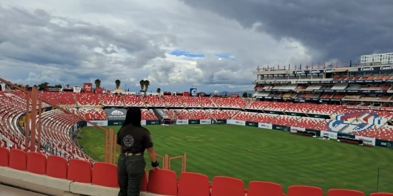 GOBIERNO ESTATAL GARANTIZA SEGURIDAD DURANTE TRANSMISIÓN DE PARTIDO EN EL ESTADIO LIBERTAD FINANCIERA