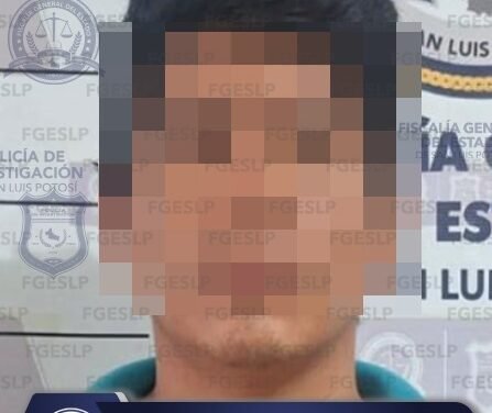 FGESLP APREHENDE A PRESUNTO PARTÍCIPE EN UNA EXTORSIÓN TRAS OPERATIVO EN CIUDAD VALLES