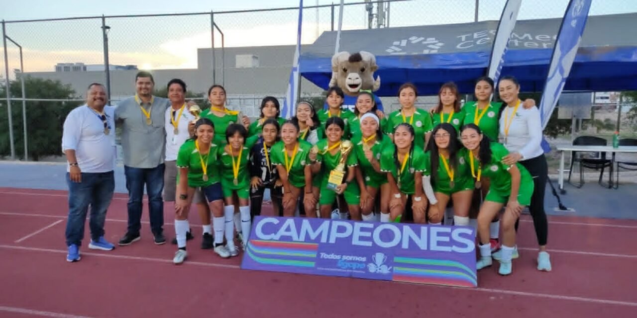 SAN LUIS POTOSÍ CONSIGUE PRIMER LUGAR EN EL FÚTBOL FEMENIL Y VARONIL