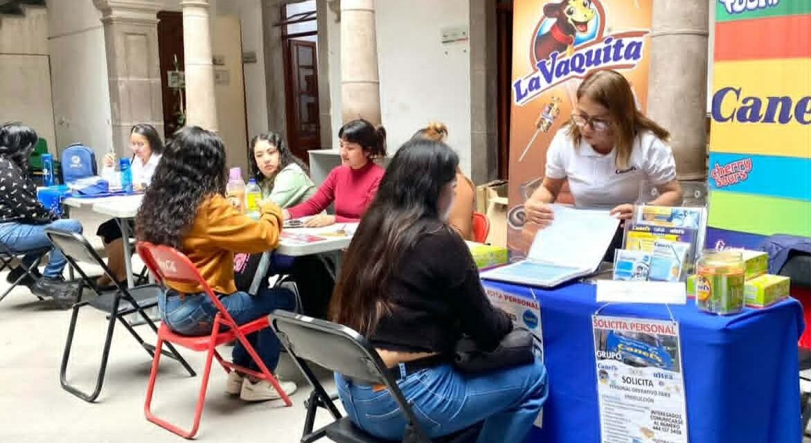 GOBIERNO ESTATAL IMPULSA MÁS OPORTUNIDADES LABORALES PARA LAS POTOSINAS