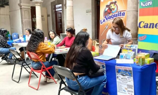 GOBIERNO ESTATAL IMPULSA MÁS OPORTUNIDADES LABORALES PARA LAS POTOSINAS