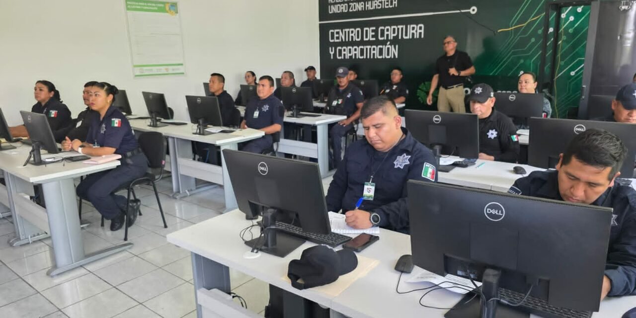 GOBIERNO ESTATAL IMPULSA CAPACITACIÓN DE POLICÍAS EN EL INFORME POLICIAL HOMOLOGADO