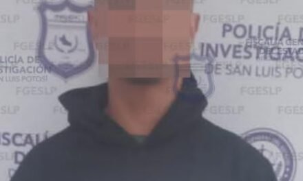 FISCALÍA POTOSINA CUMPLIMENTA ORDEN DE APREHENSIÓN POR TENTATIVA DE HOMICIDIO CALIFICADO Y ATAQUE PELIGROSO
