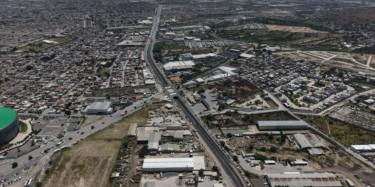 SAN LUIS POTOSI MODERNIZA LA MOVILIDAD METROPOLITANA CON OBRAS COMO EL PASO A DESNIVEL