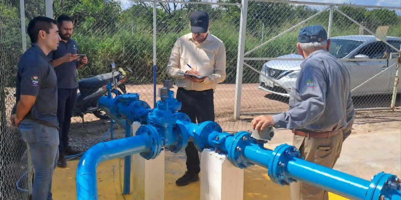 GOBIERNO DEL ESTADO REVISA POZOS QUE ABASTECEN DE AGUA AL MUNICIPIO DE CIUDAD FERNÁNDEZ