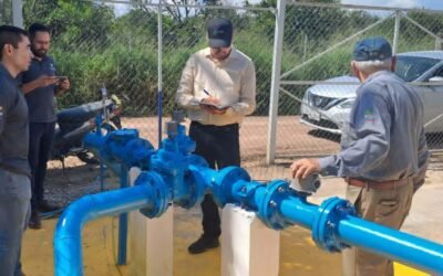 GOBIERNO DEL ESTADO REVISA POZOS QUE ABASTECEN DE AGUA AL MUNICIPIO DE CIUDAD FERNÁNDEZ