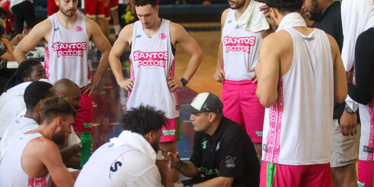 Santos del Potosí se alista para arranque de la LNBP con juego de pretemporada