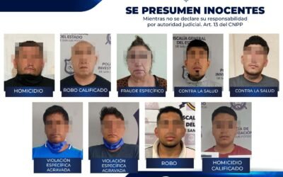 FGESLP CONSOLIDA RESULTADOS OPERATIVOS CON DETENCIONES Y ASEGURAMIENTOS EN EL ESTADO