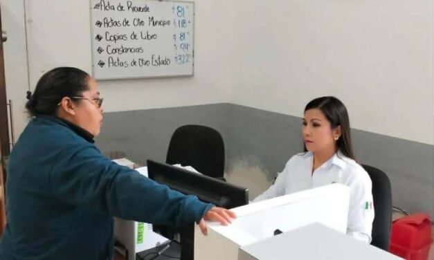 OFICIALÍA PRIMERA DEL REGISTRO CIVIL BRINDA 804 SERVICIOS A LA CIUDADANÍA