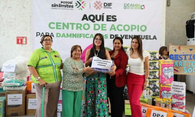 DIF ESTATAL MANTIENE ABIERTA LA COLECTA HUMANITARIA PARA VENEZUELA