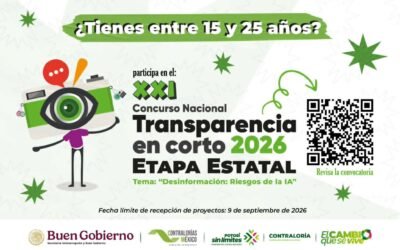 LLAMAN A JÓVENES POTOSINOS A PARTICIPAR EN CONCURSO NACIONAL DE TRANSPARENCIA